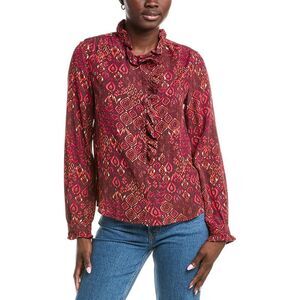 Anna Kay Womens Kadory Top, Red